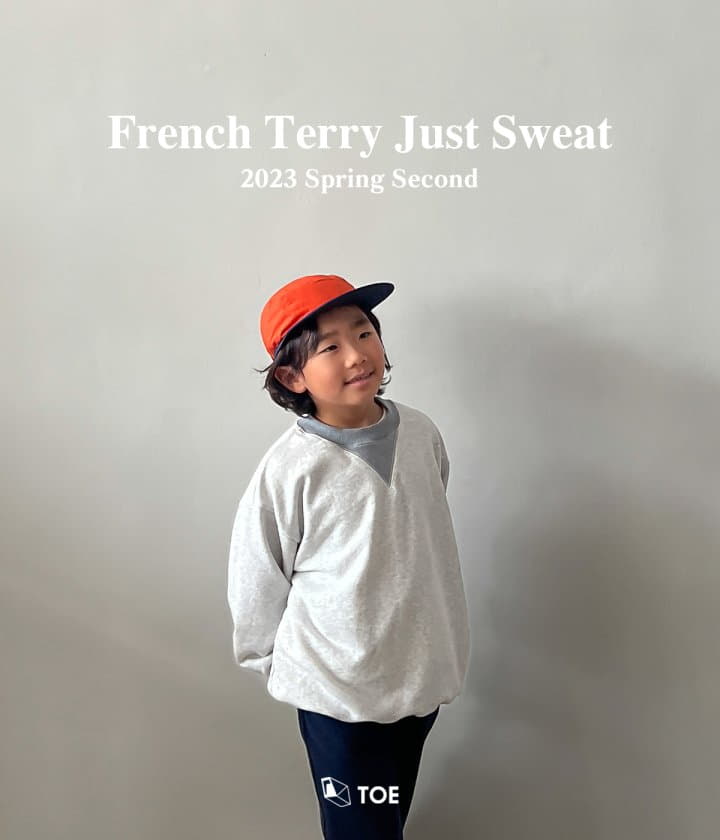 TOE - Korean Children Fashion - #childofig - French Terry Sweatshirt