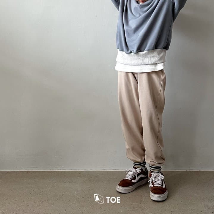 TOE - Korean Children Fashion - #childofig - French Terry Pants - 4
