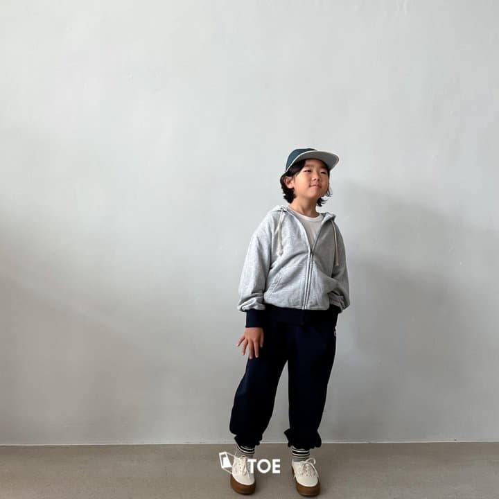 TOE - Korean Children Fashion - #childrensboutique - French Hoody Zip-up - 3