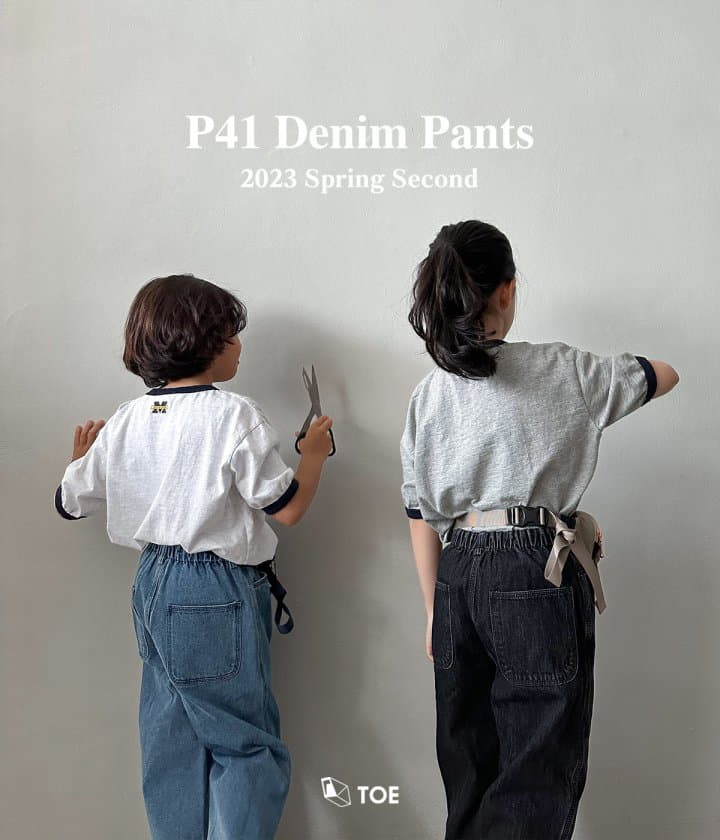 TOE - Korean Children Fashion - #designkidswear - P41 Jeans