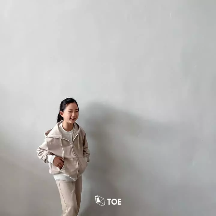 TOE - Korean Children Fashion - #fashionkids - French Hoody Zip-up - 6