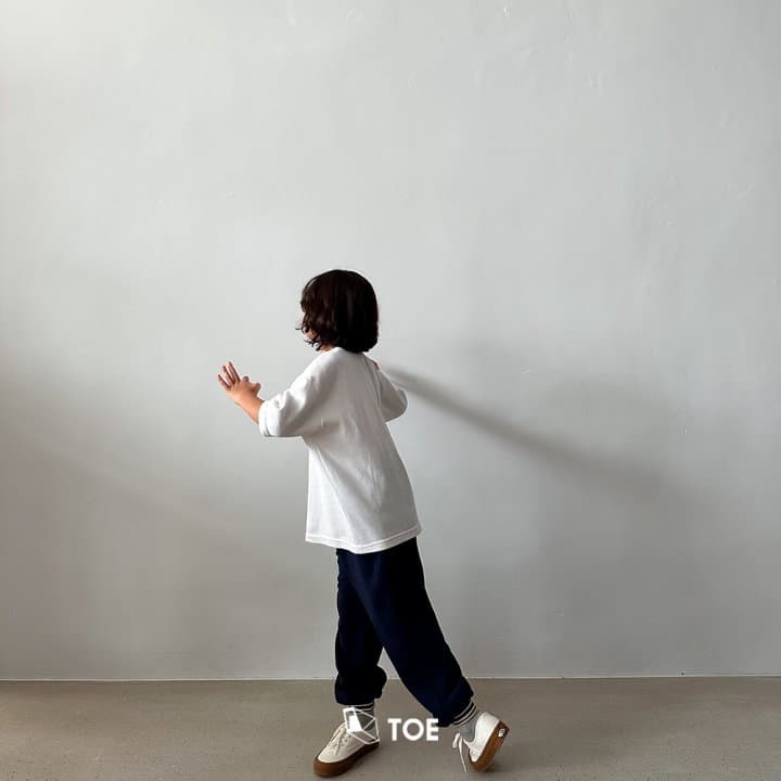 TOE - Korean Children Fashion - #kidsshorts - French Terry Pants - 8