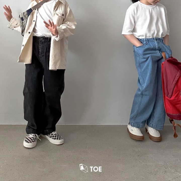 TOE - Korean Children Fashion - #kidsstore - Putig Jeans - 6