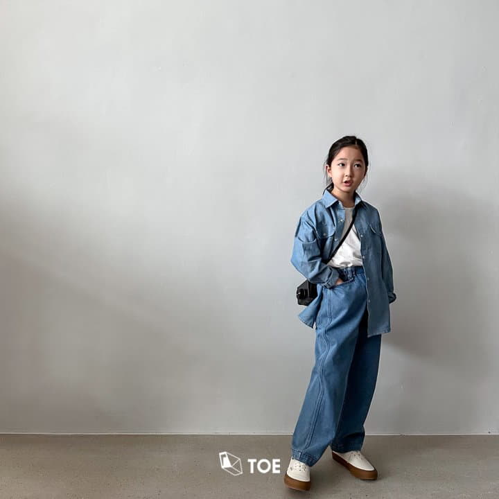 TOE - Korean Children Fashion - #kidsstore - P41 Jeans - 5