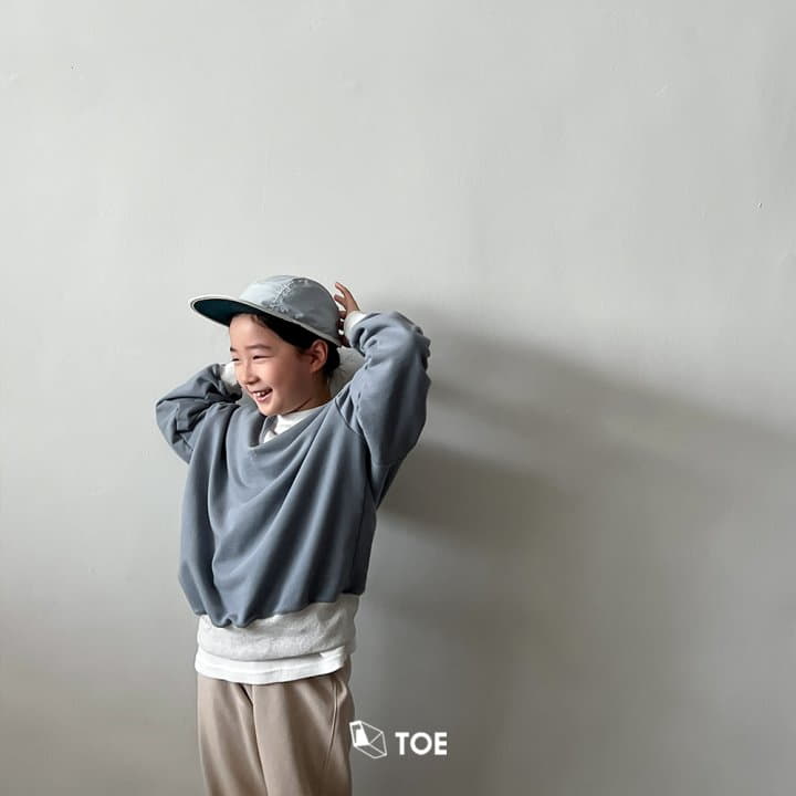 TOE - Korean Children Fashion - #kidzfashiontrend - French Terry Sweatshirt - 8