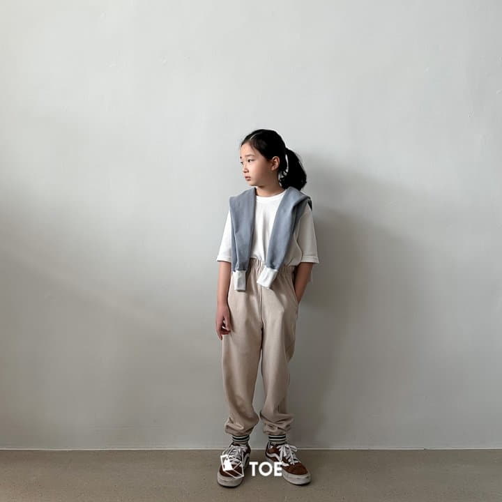 TOE - Korean Children Fashion - #stylishchildhood - French Terry Pants - 2