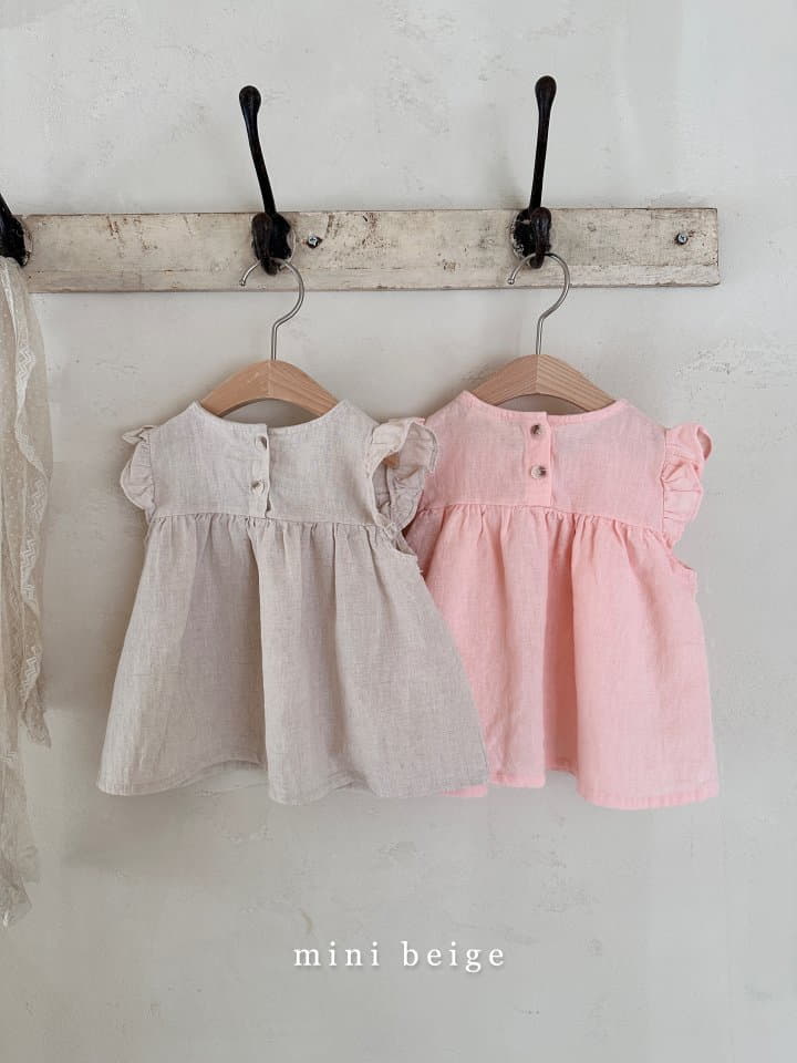 The Beige - Korean Baby Fashion - #babyboutique - Ribbon Blouse - 10