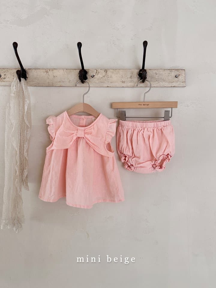 The Beige - Korean Baby Fashion - #babyclothing - Linen Bloomer - 5