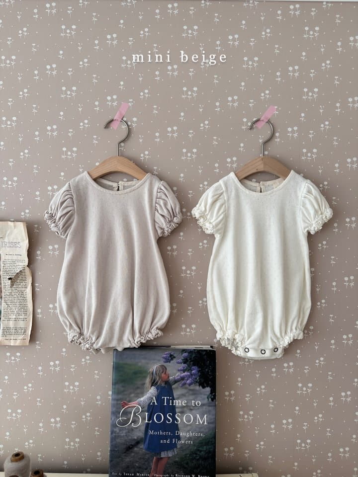The Beige - Korean Baby Fashion - #babyclothing - Eyelet Bodysuit - 11