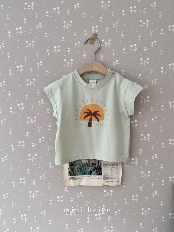 The Beige - Korean Baby Fashion - #babyfever - Palm Tee