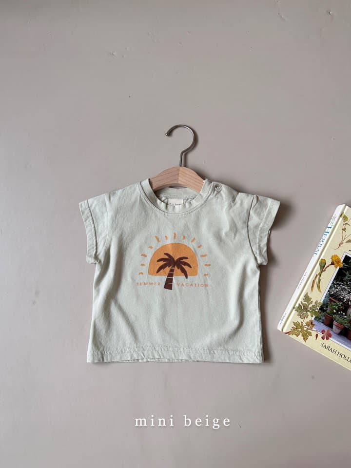 The Beige - Korean Baby Fashion - #babyootd - Palm Tee - 5
