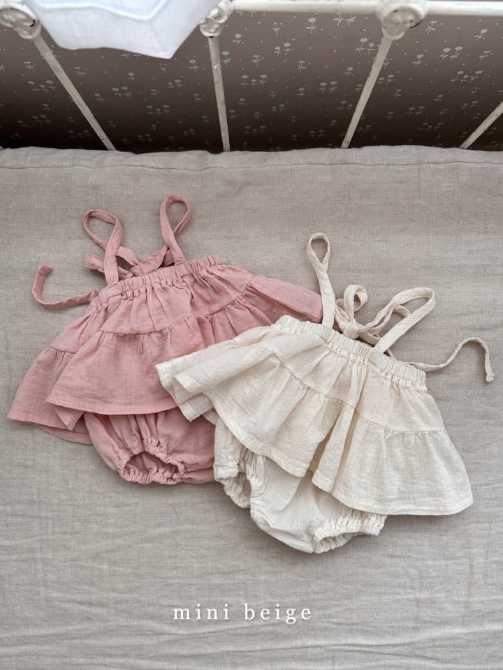 The Beige - Korean Baby Fashion - #onlinebabyboutique - Skirt Bloomer