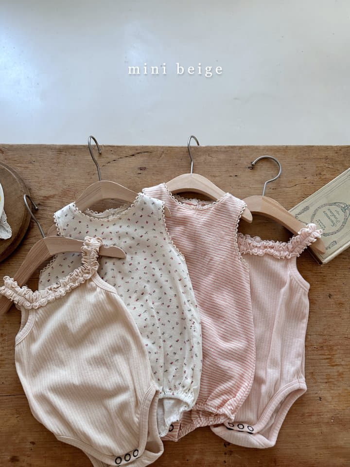 The Beige - Korean Baby Fashion - #smilingbaby - Gopchang Frill Bodysuit - 5