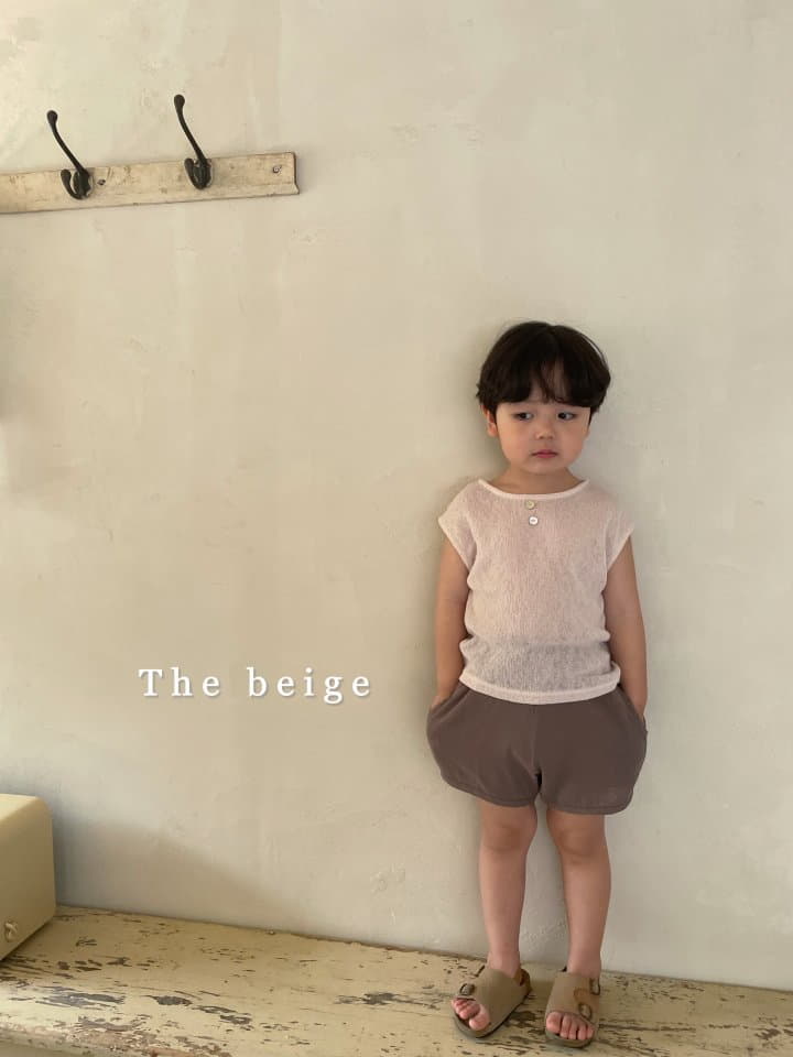 The Beige - Korean Children Fashion - #Kfashion4kids - Linen Piping Shorts - 7