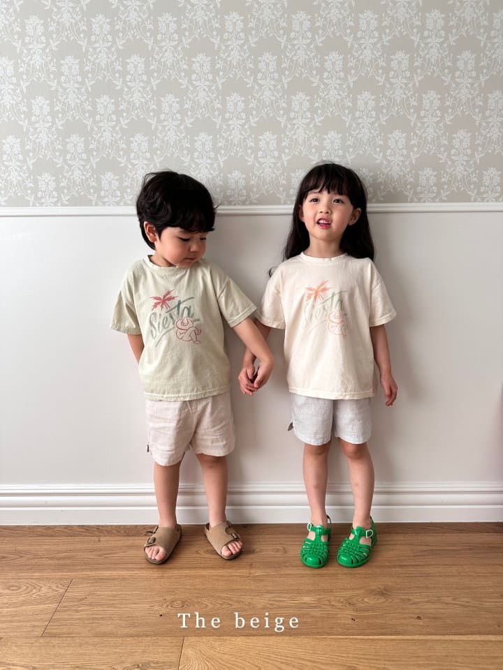 The Beige - Korean Children Fashion - #childofig - Stripes Slit Shorts - 9