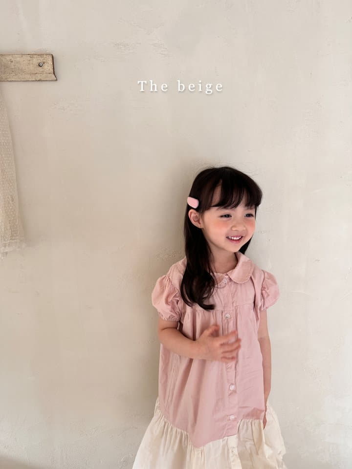 The Beige - Korean Children Fashion - #childofig - Color One-piece - 12
