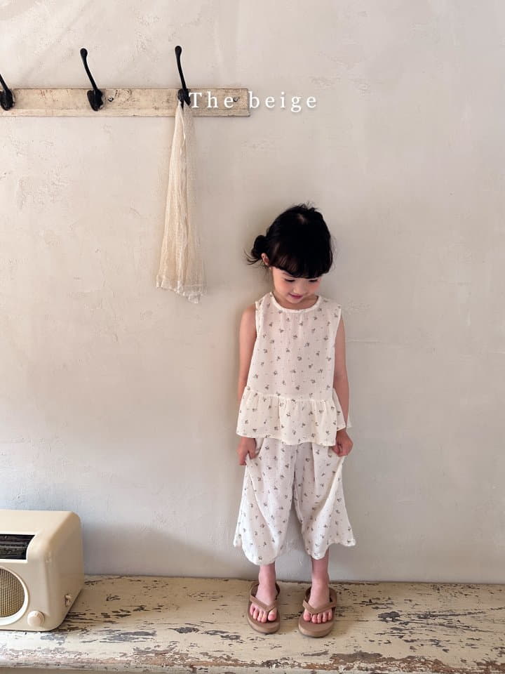 The Beige - Korean Children Fashion - #childofig - Girl Top Bottom Set - 8