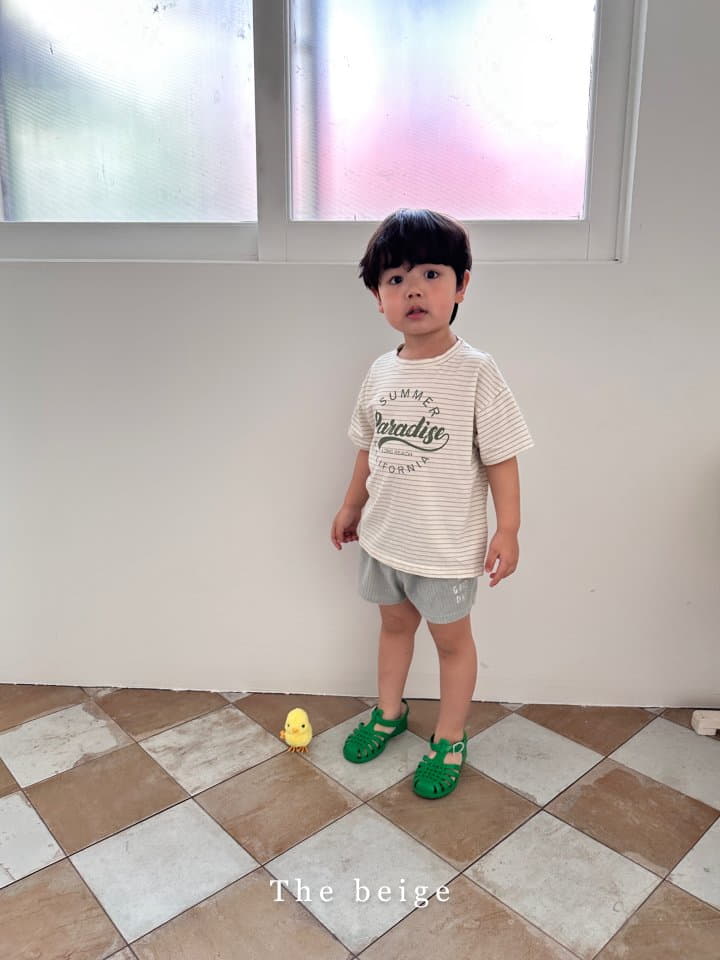The Beige - Korean Children Fashion - #childofig - Terry Shorts - 5