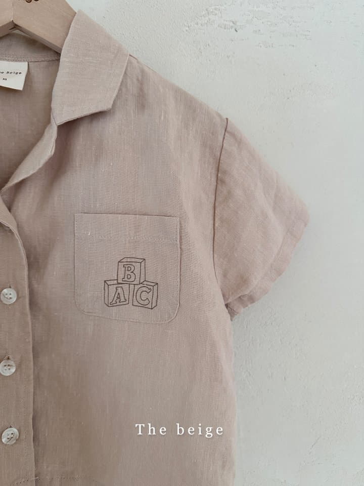 The Beige - Korean Children Fashion - #childrensboutique - Linen Shirt