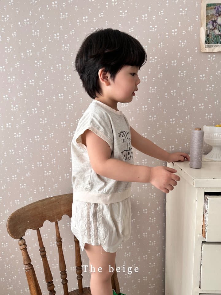 The Beige - Korean Children Fashion - #childrensboutique - Banding Sleeveless - 11