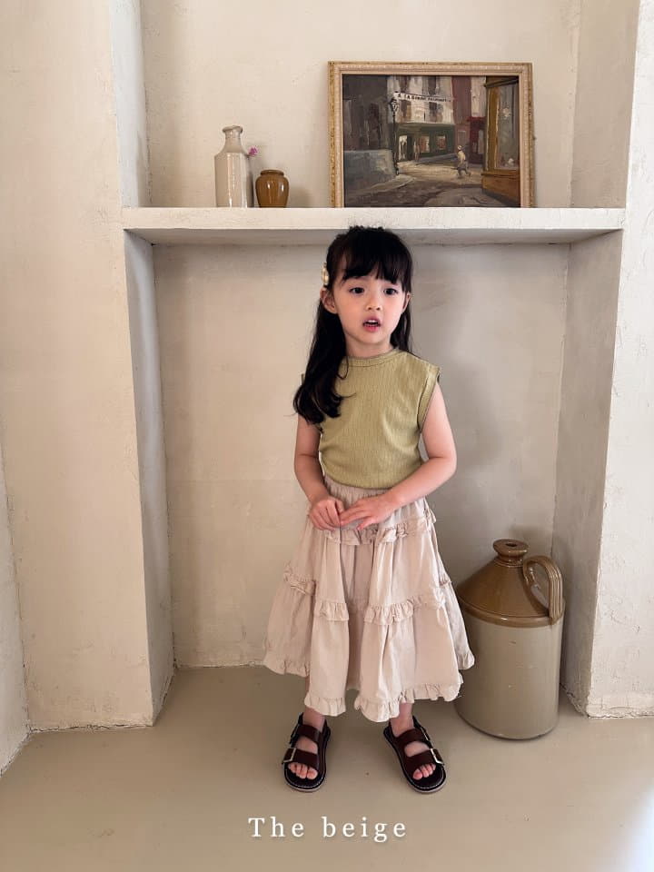 The Beige - Korean Children Fashion - #designkidswear - Frill Cancan Skirt - 5