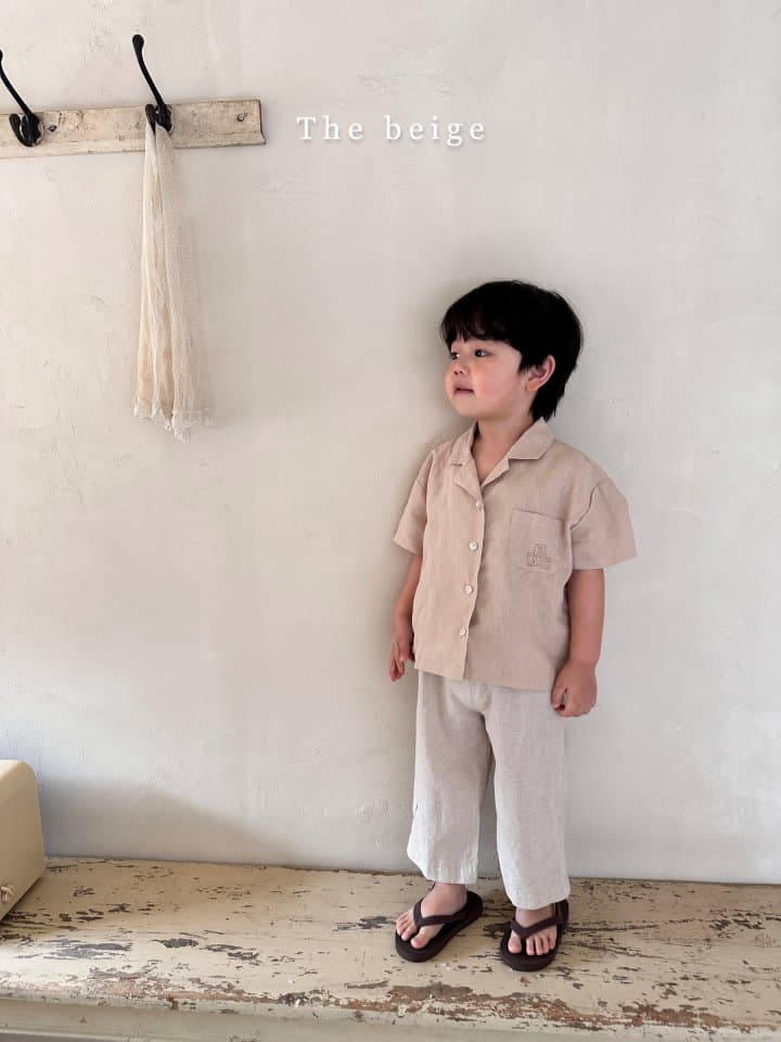 The Beige - Korean Children Fashion - #discoveringself - Linen Shirt - 3