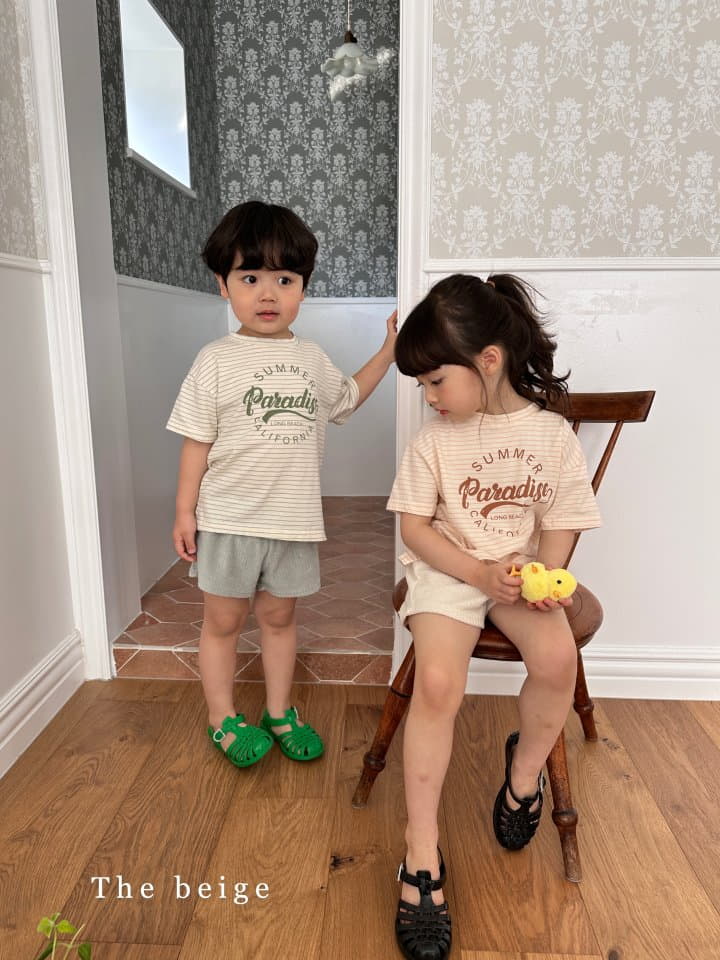 The Beige - Korean Children Fashion - #discoveringself - Terry Shorts - 8