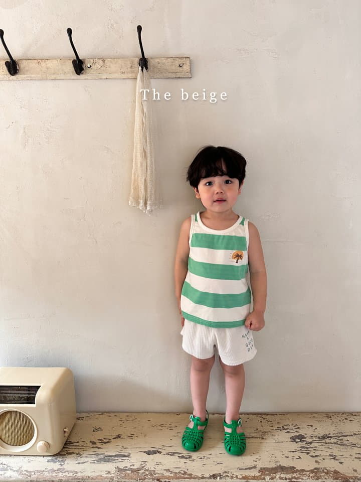 The Beige - Korean Children Fashion - #fashionkids - Stripes Sleeveless - 8
