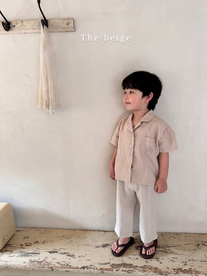 The Beige - Korean Children Fashion - #discoveringself - Linen Shirt - 4