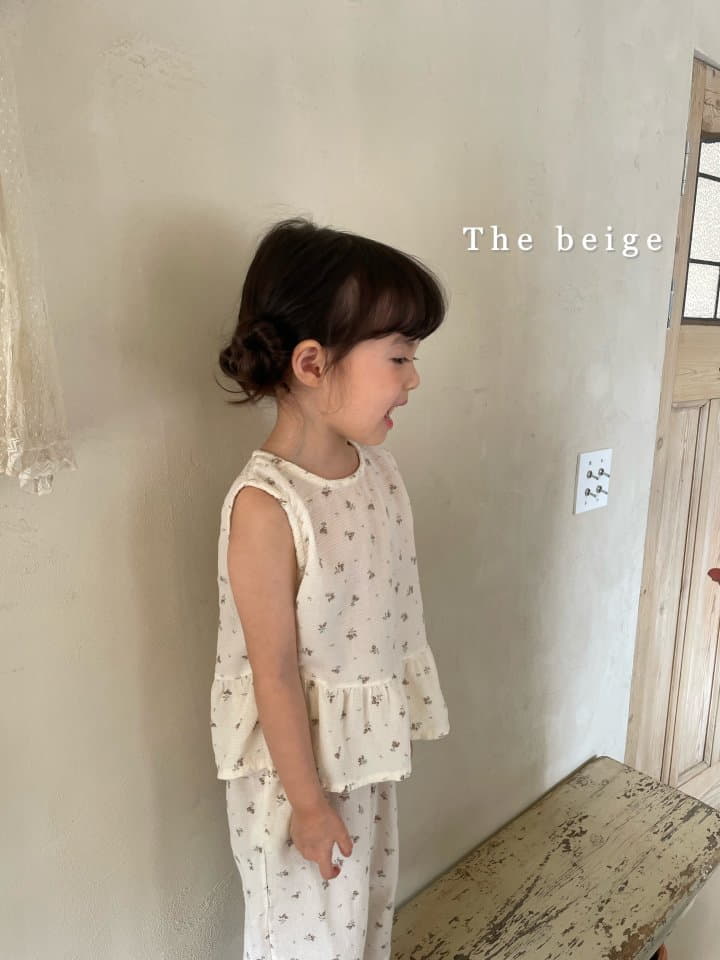 The Beige - Korean Children Fashion - #fashionkids - Girl Top Bottom Set - 12