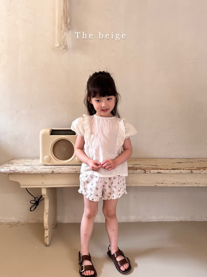 The Beige - Korean Children Fashion - #fashionkids - Frill Shorts - 8