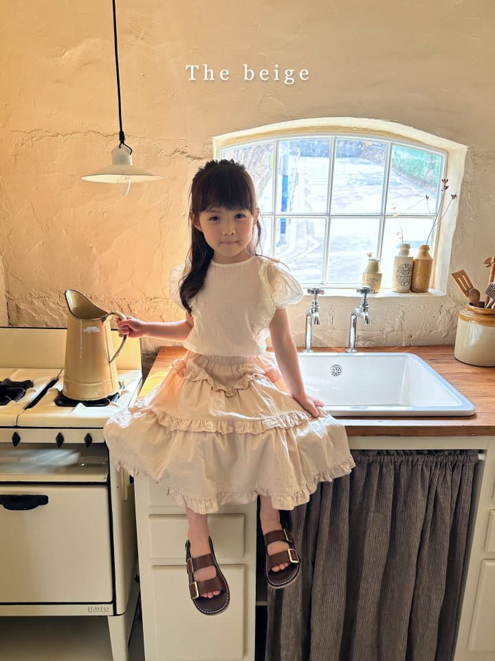 The Beige - Korean Children Fashion - #kidsshorts - Frill Cancan Skirt - 8