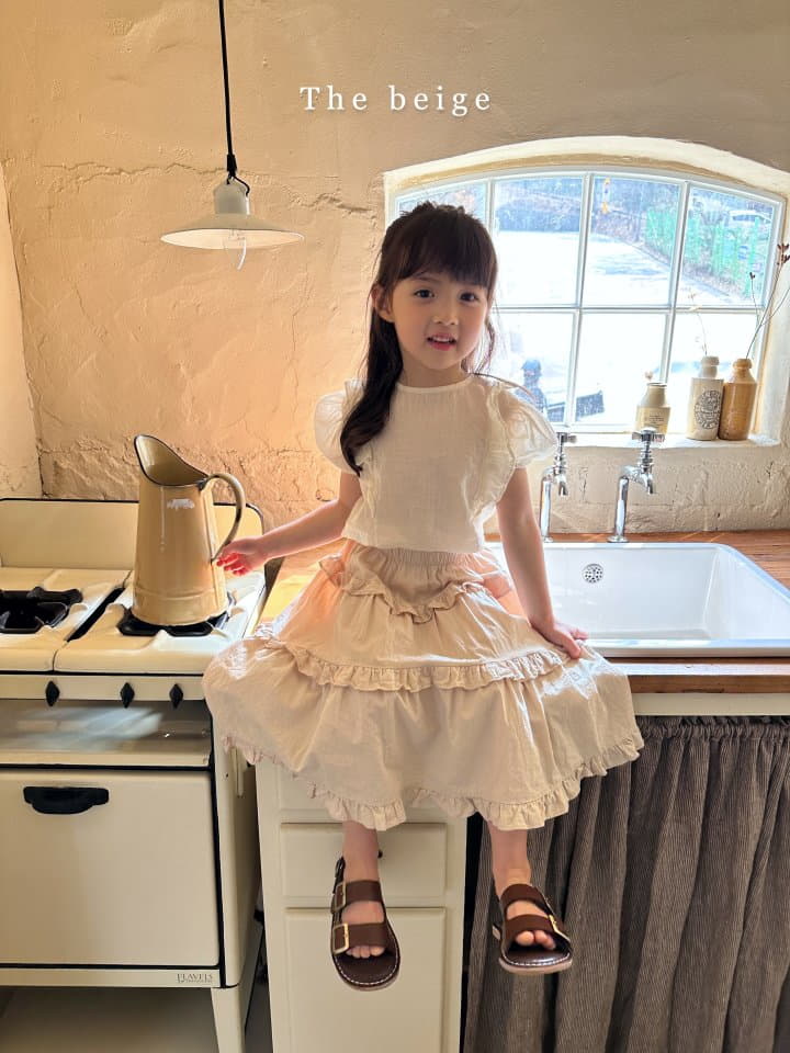 The Beige - Korean Children Fashion - #kidsstore - Frill Cancan Skirt - 9