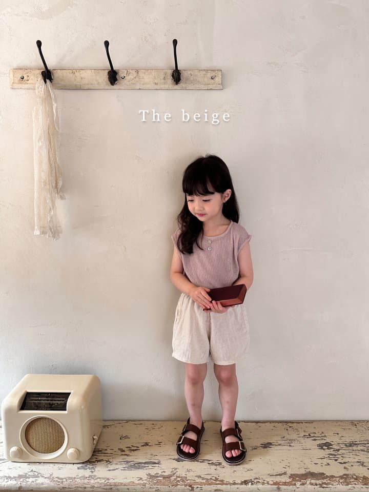 The Beige - Korean Children Fashion - #kidzfashiontrend - Knit Sleeveless Tee - 12