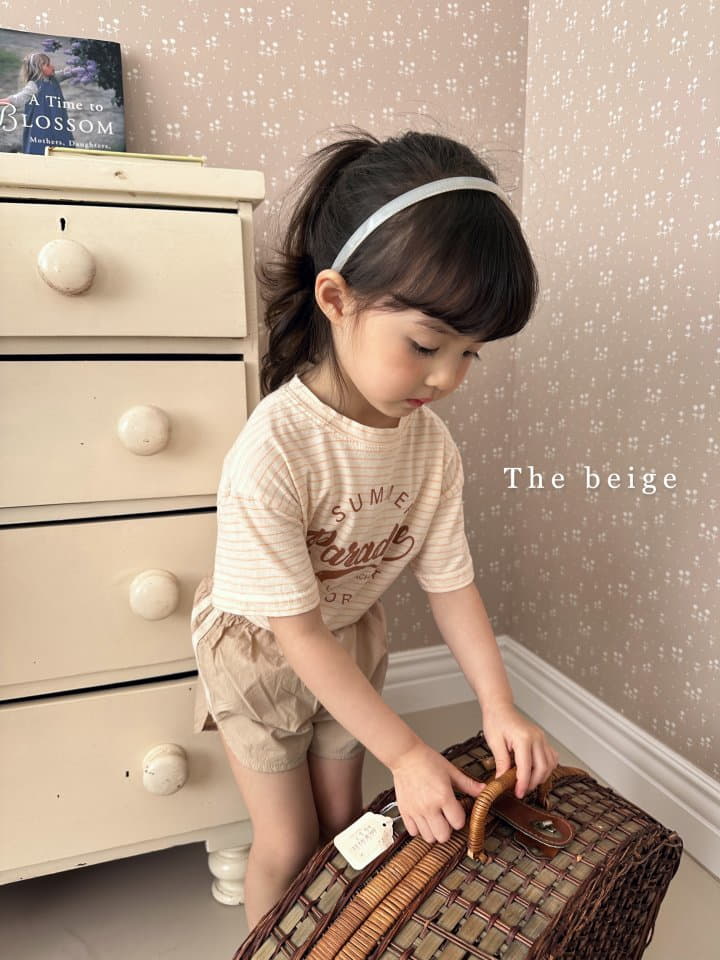 The Beige - Korean Children Fashion - #kidzfashiontrend - Line Shorts - 9