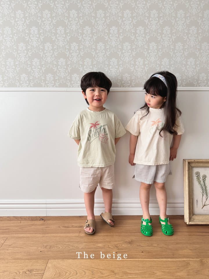 The Beige - Korean Children Fashion - #littlefashionista - Stripes Slit Shorts - 5