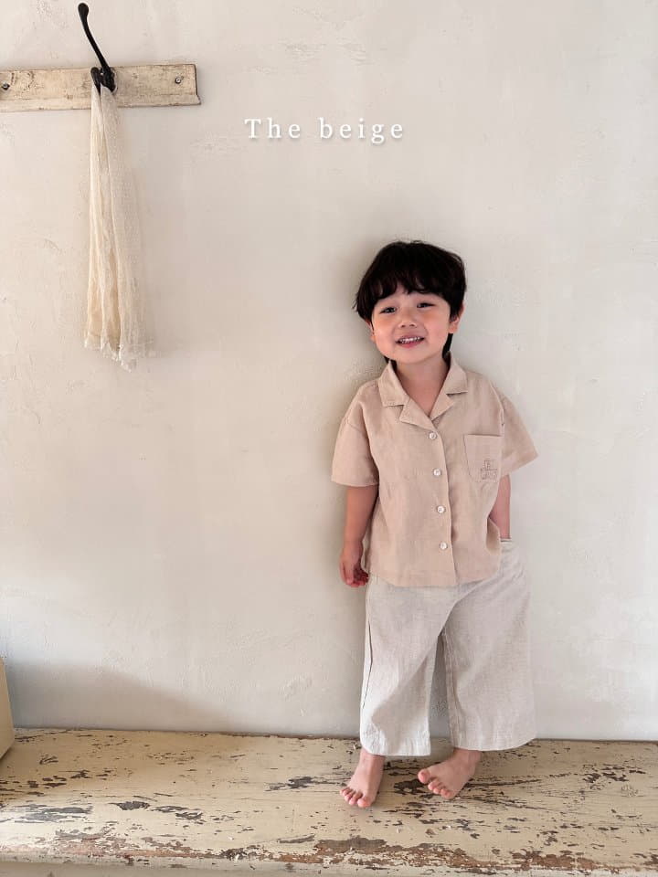 The Beige - Korean Children Fashion - #littlefashionista - Linen Shirt - 9