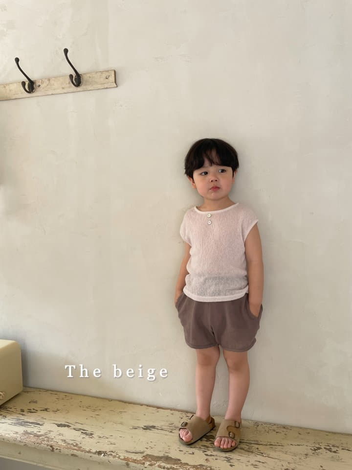 The Beige - Korean Children Fashion - #littlefashionista - Linen Piping Shorts - 8