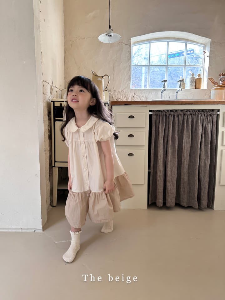 The Beige - Korean Children Fashion - #littlefashionista - Color One-piece - 5
