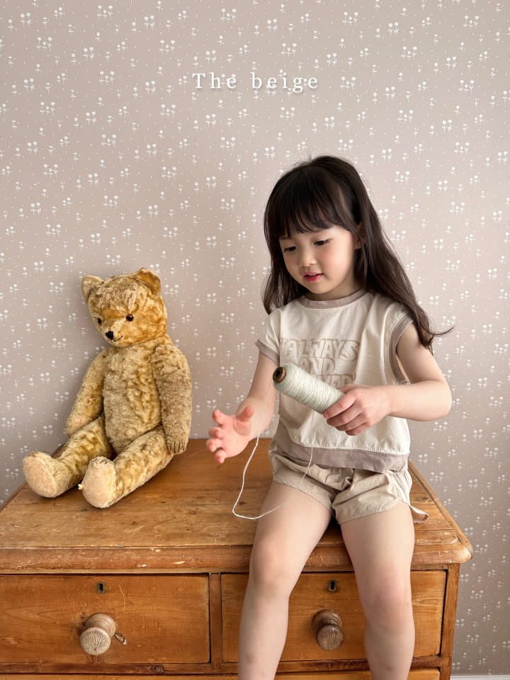 The Beige - Korean Children Fashion - #littlefashionista - Banding Sleeveless - 3