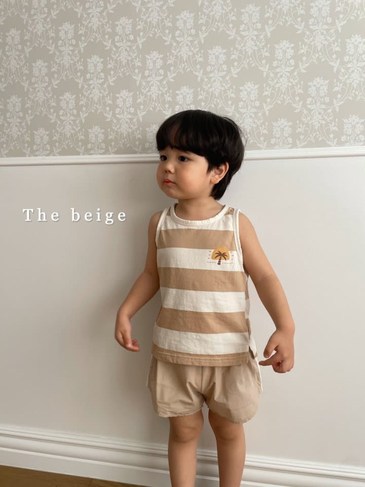 The Beige - Korean Children Fashion - #magicofchildhood - Line Shorts - 12
