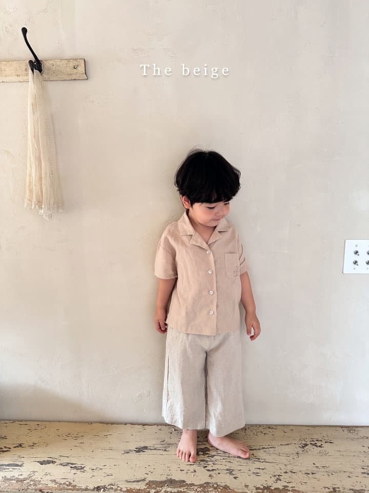The Beige - Korean Children Fashion - #magicofchildhood - Linen Shirt - 10