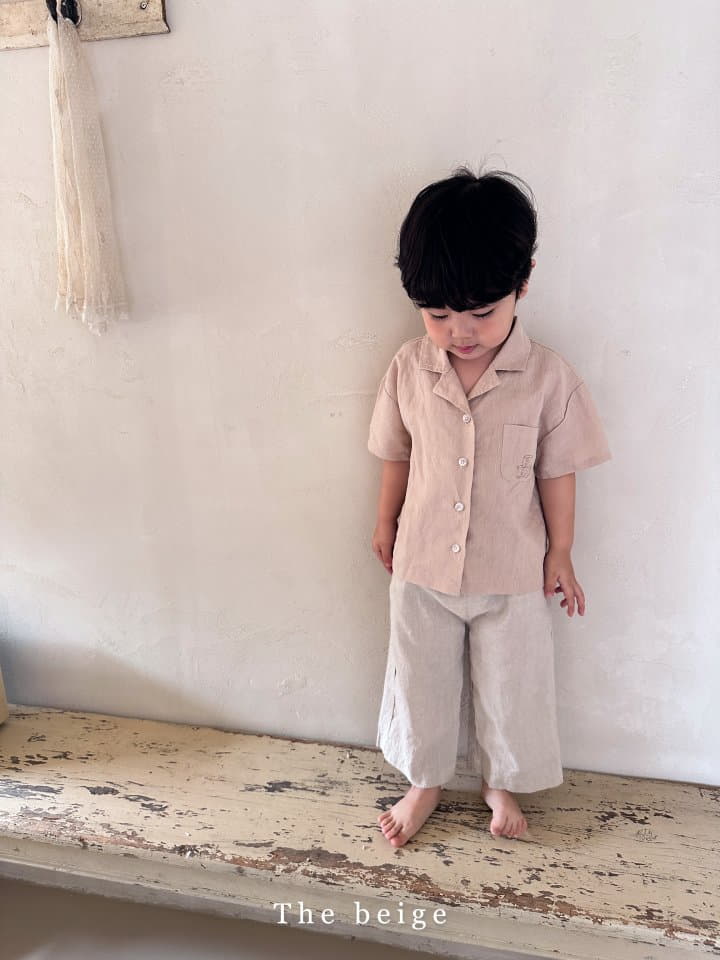 The Beige - Korean Children Fashion - #minifashionista - Linen Shirt - 11