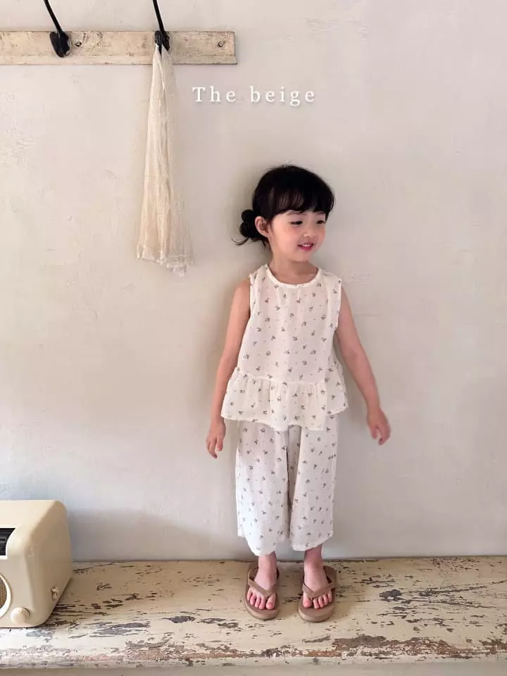 The Beige - Korean Children Fashion - #stylishchildhood - Girl Top Bottom Set - 7