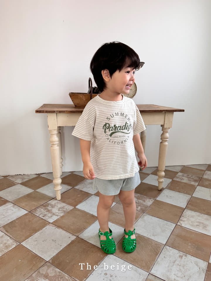 The Beige - Korean Children Fashion - #toddlerclothing - Terry Shorts - 4