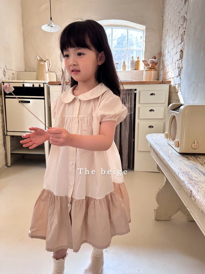 The Beige - Korean Children Fashion - #todddlerfashion - Color One-piece - 9