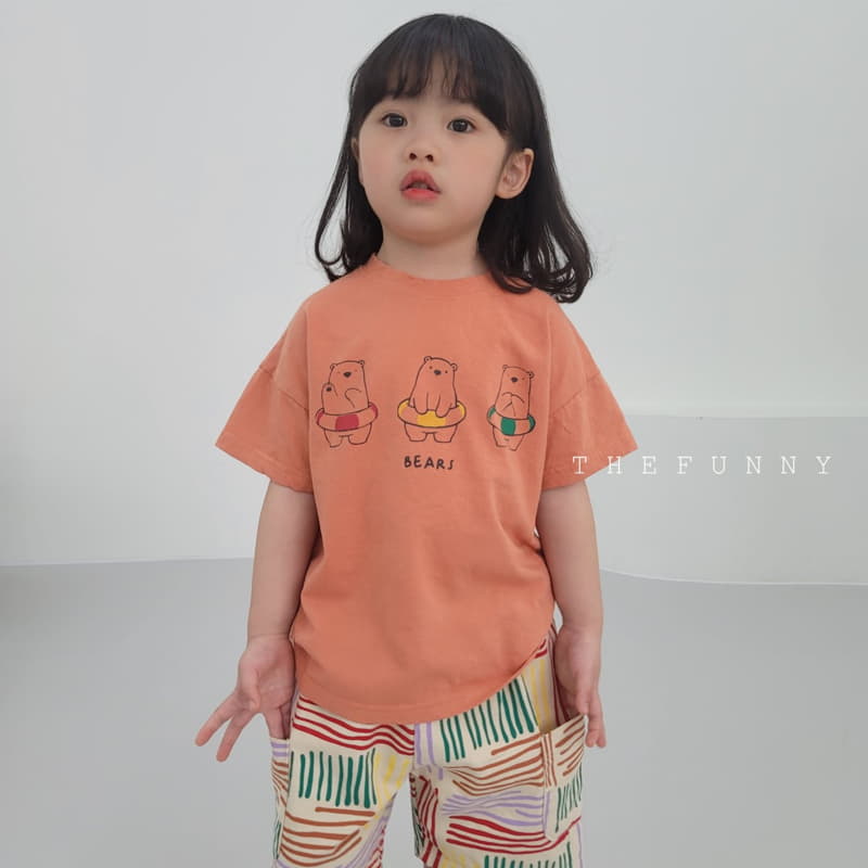 The Funny - Korean Children Fashion - #childrensboutique - Bear Three Tee - 7