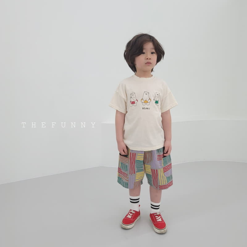 The Funny - Korean Children Fashion - #designkidswear - Bear Three Tee - 8