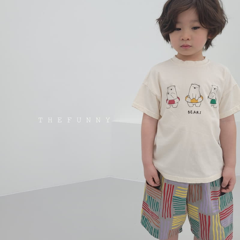 The Funny - Korean Children Fashion - #discoveringself - Bear Three Tee - 9