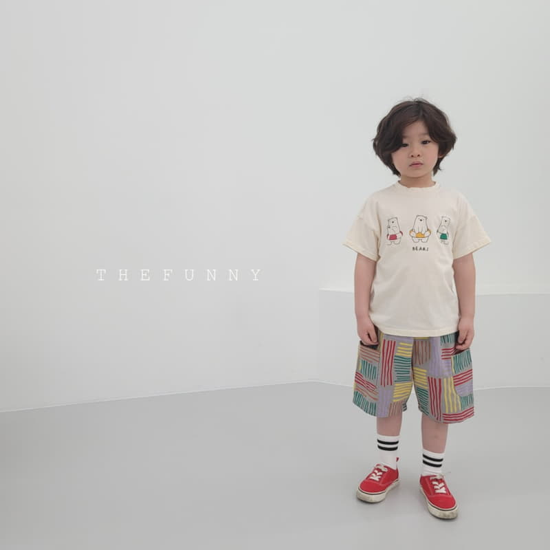 The Funny - Korean Children Fashion - #fashionkids - Bear Three Tee - 10